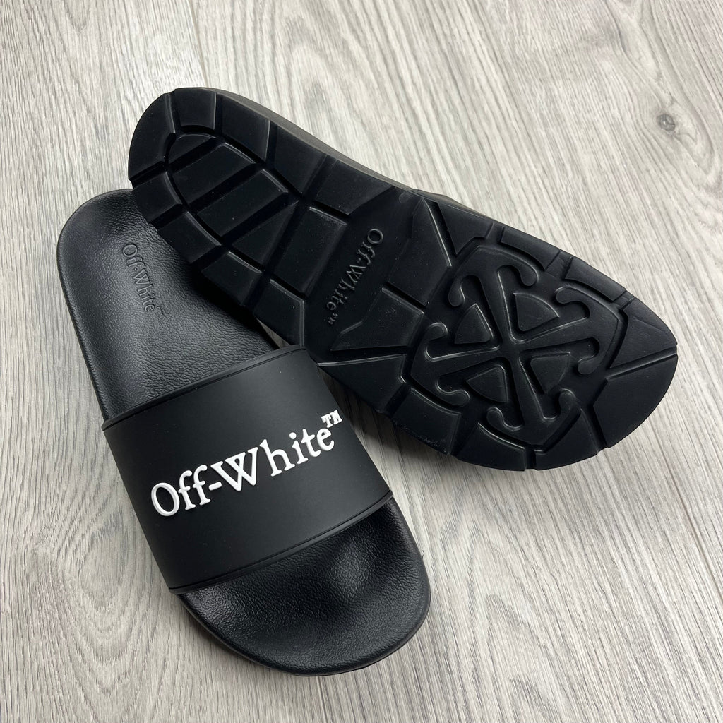 Off-White 'Bookish' Slides - Black