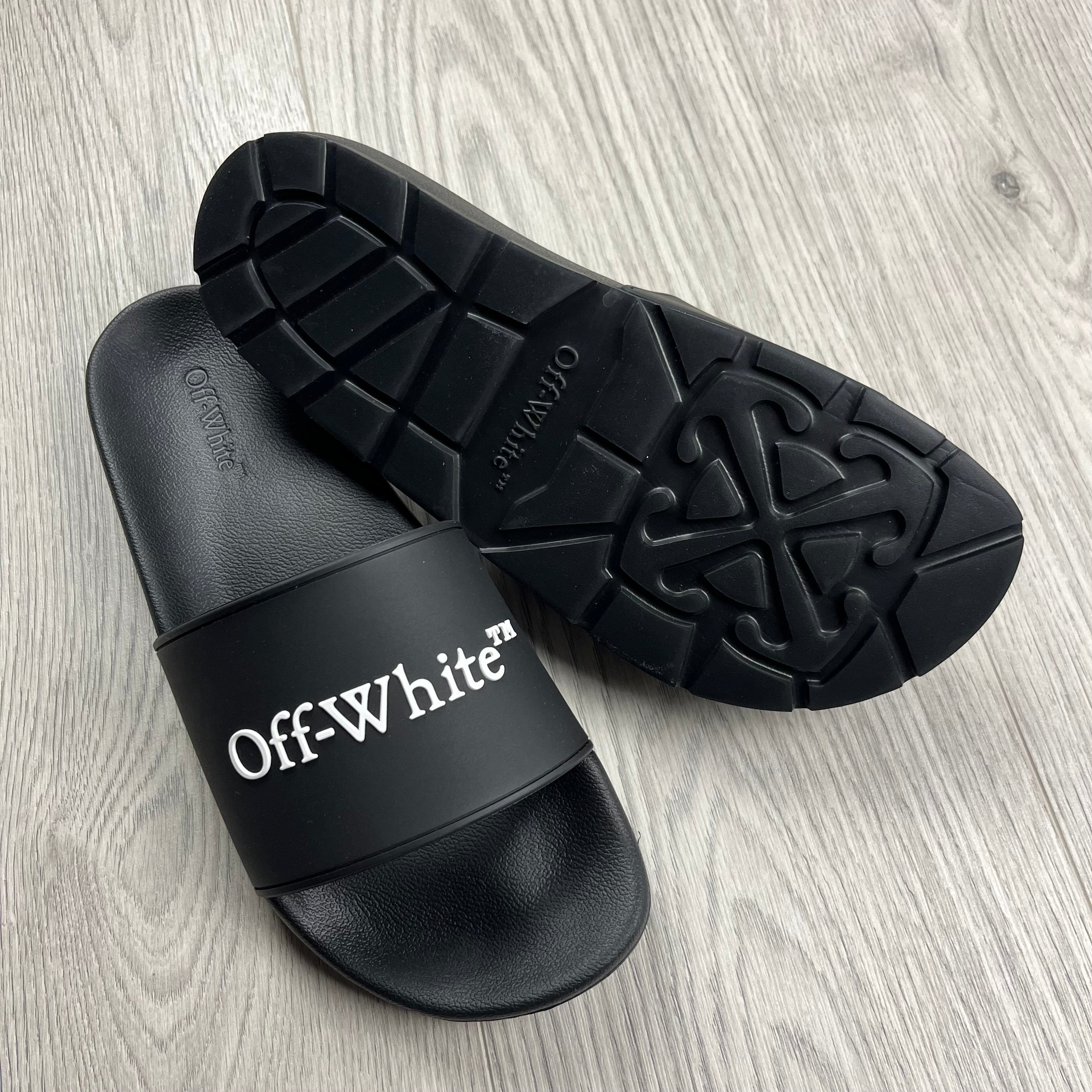 Off-White 'Bookish' Slides - Black
