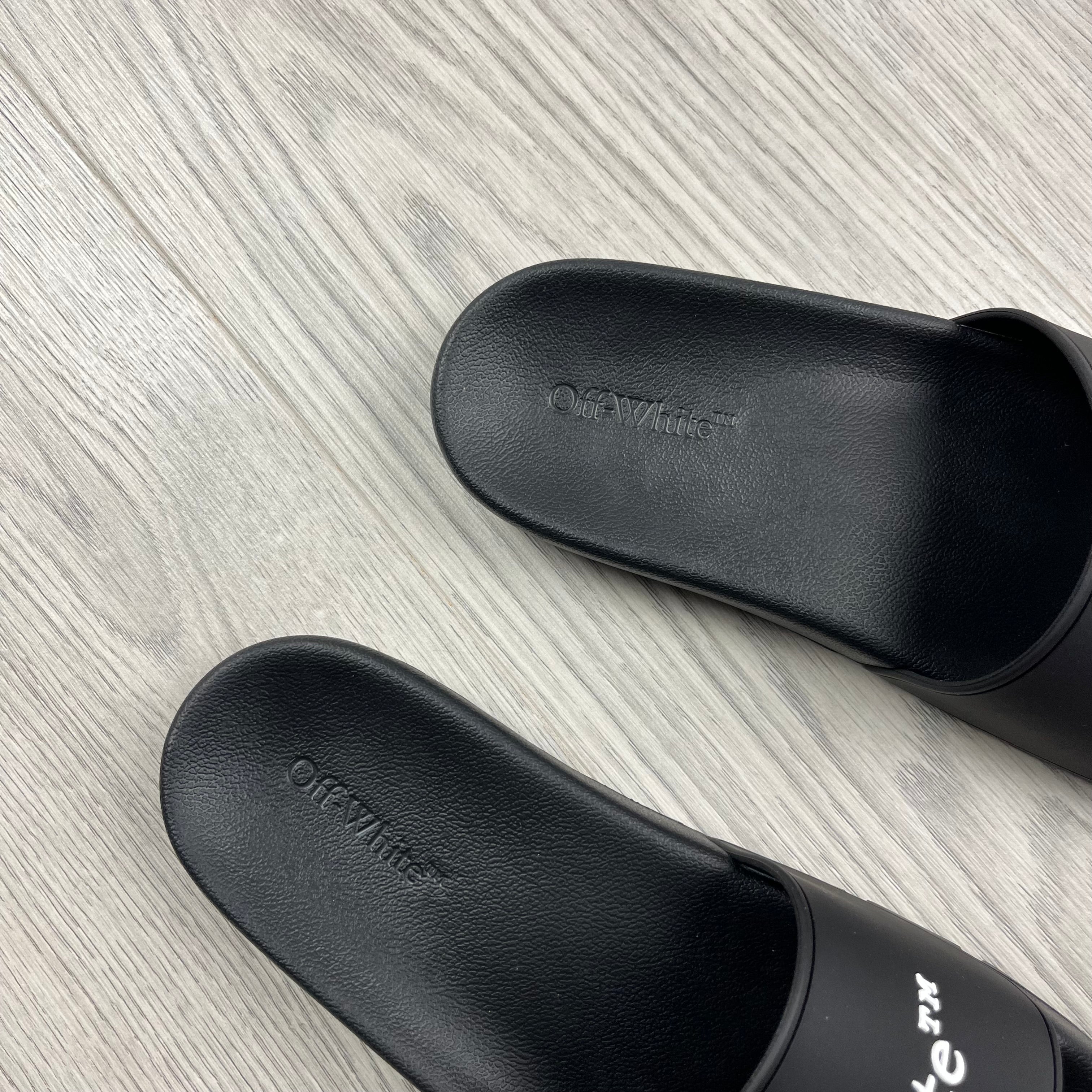 Off-White 'Bookish' Slides - Black