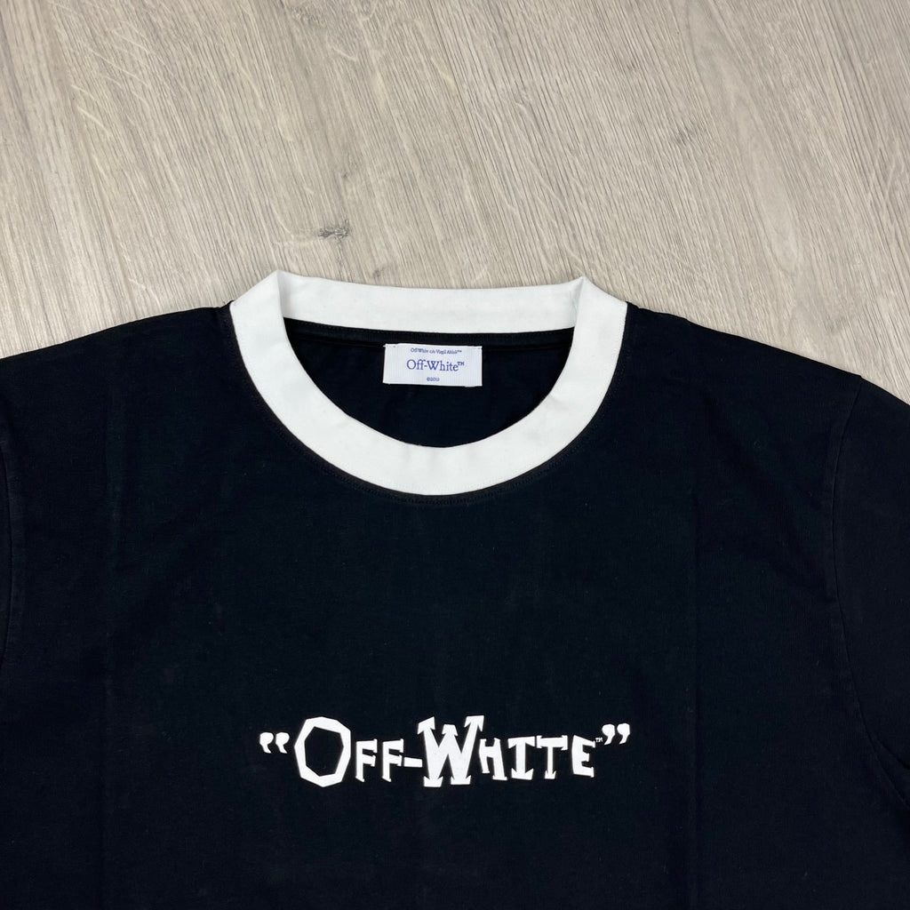 Off-White Quote T-Shirt - Black