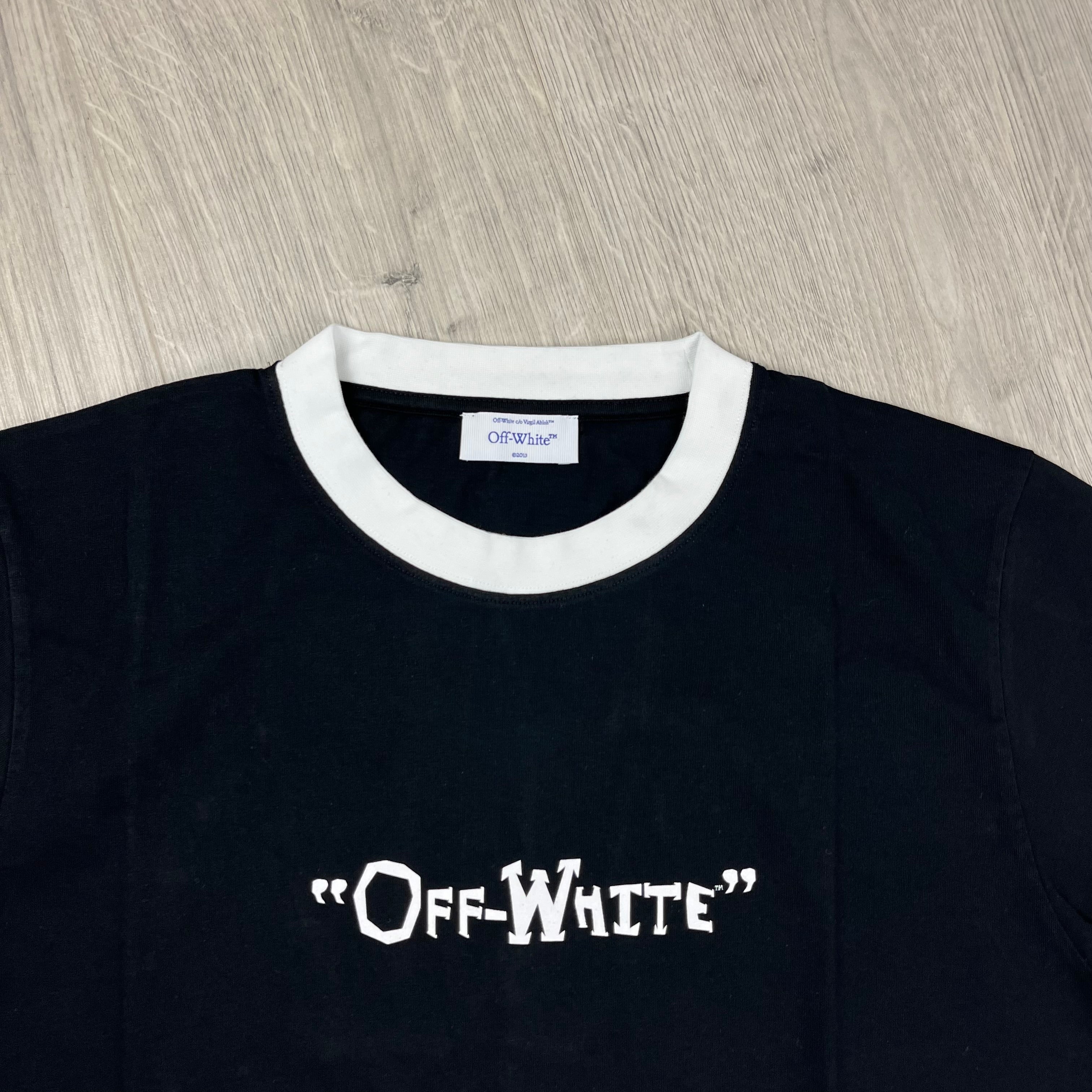 Off-White Quote T-Shirt - Black