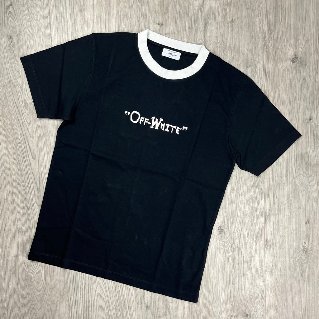 Off-White Quote T-Shirt - Black