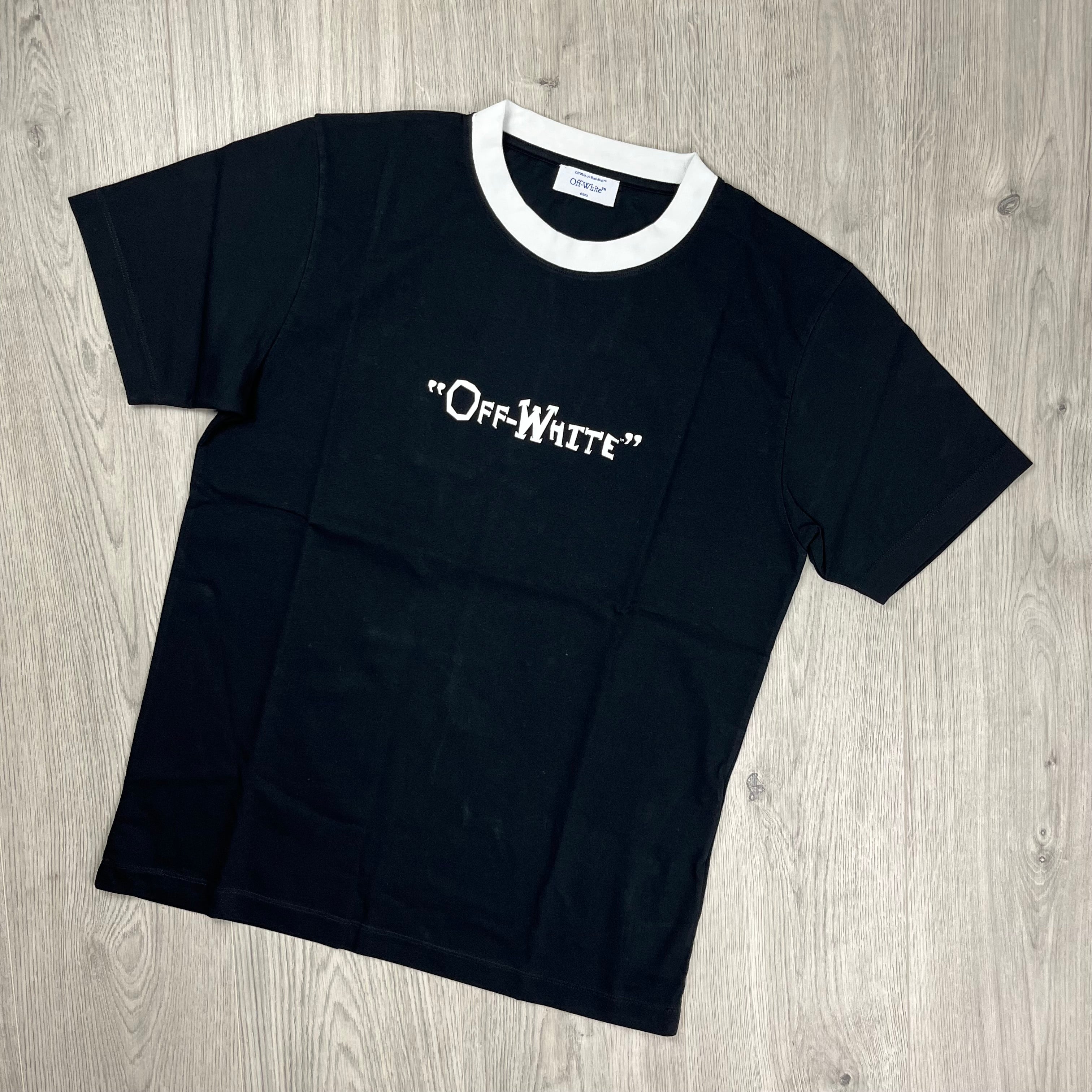 Off-White Quote T-Shirt - Black
