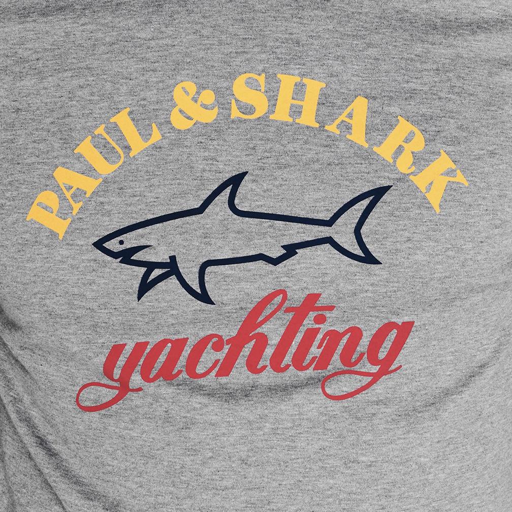 Paul & Shark Grey Long Sleeve Tee