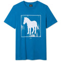 Paul Smith Blue Zebra Logo T-Shirt