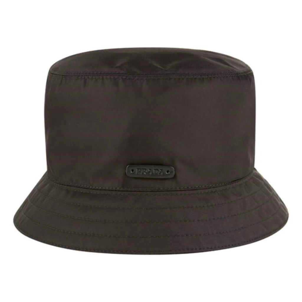 Prada Black Nylon Bucket Hat