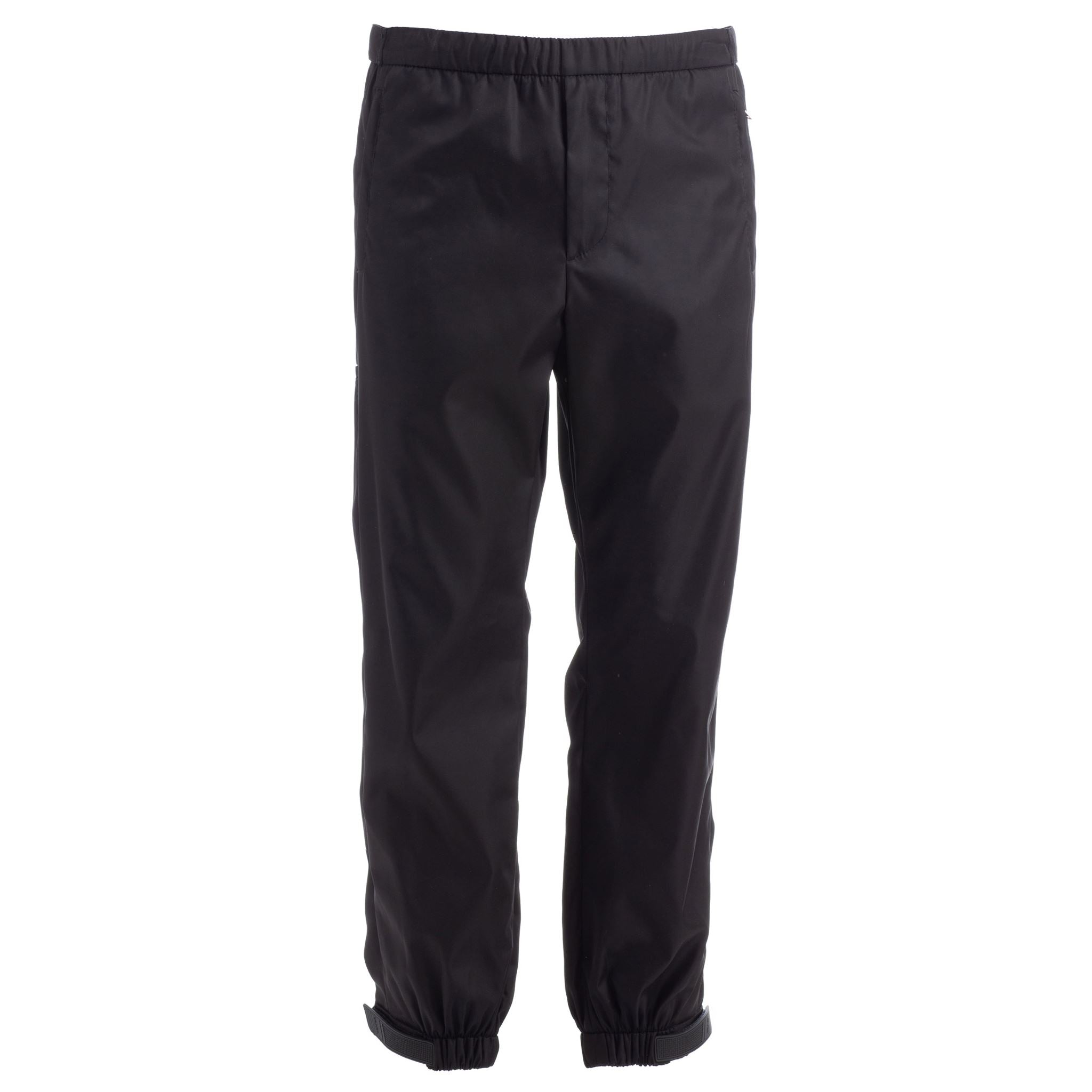 Prada Black Nylon Track Pants