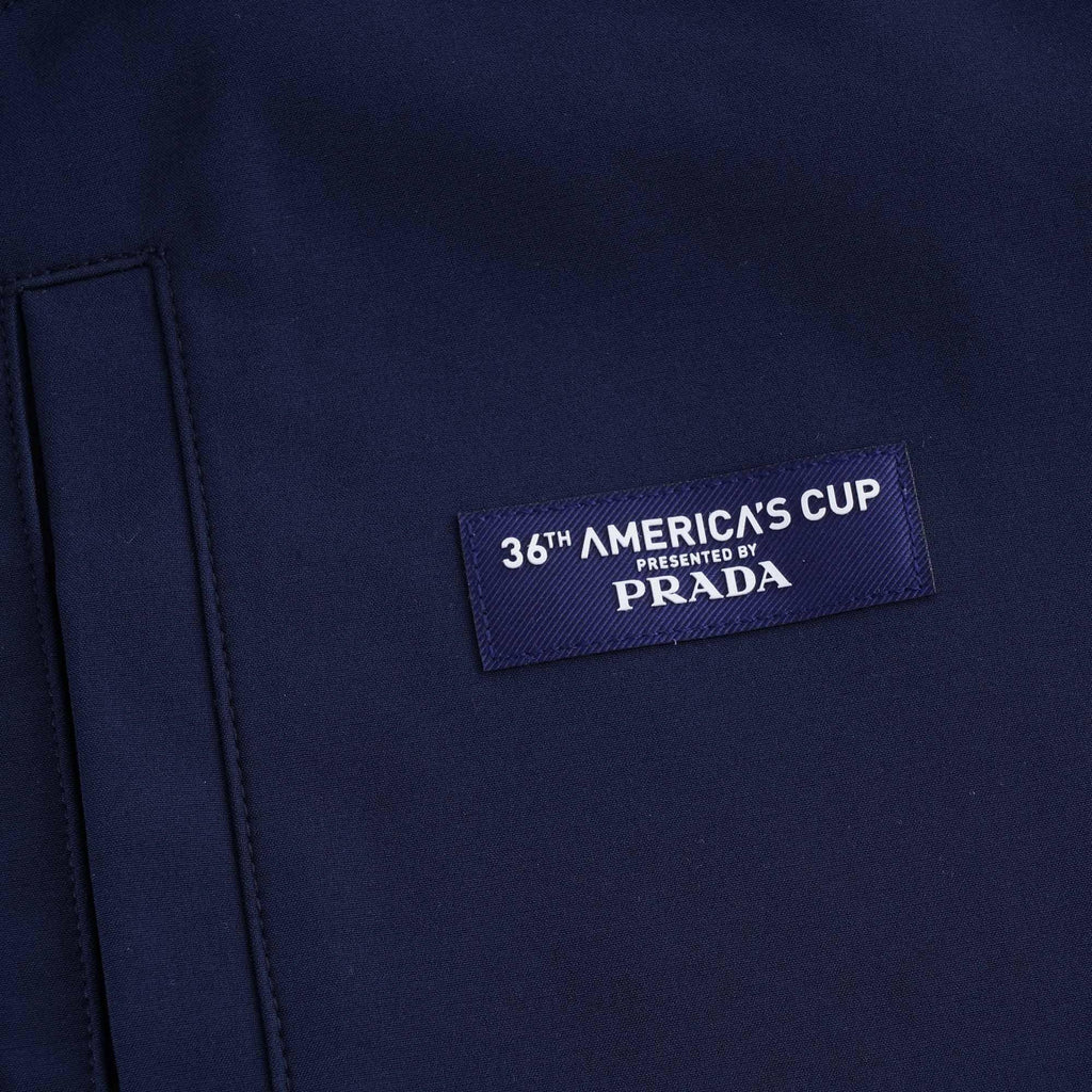 Prada x North Sails Navy Full Zip Sweatshirt