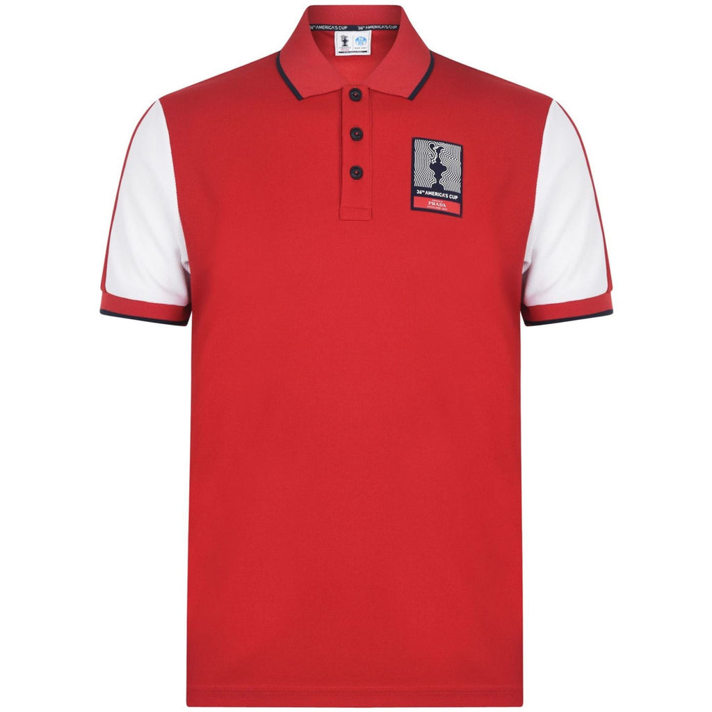 Prada x North Sails Red Polo Shirt