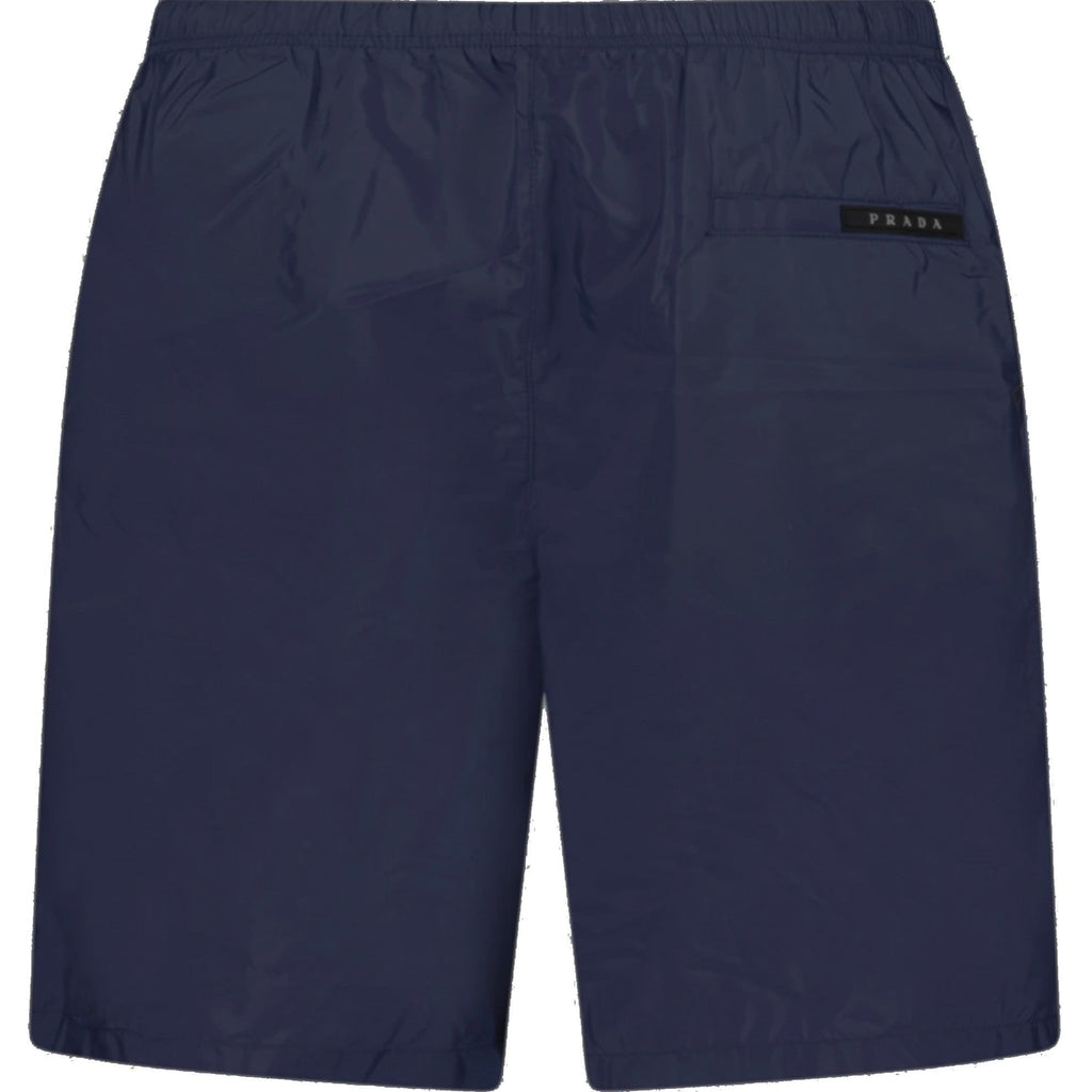 Prada Deep Blue Nylon Swimshorts