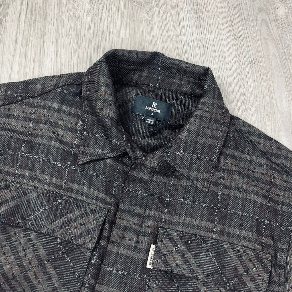 Represent Flannel Shirt - Coffee