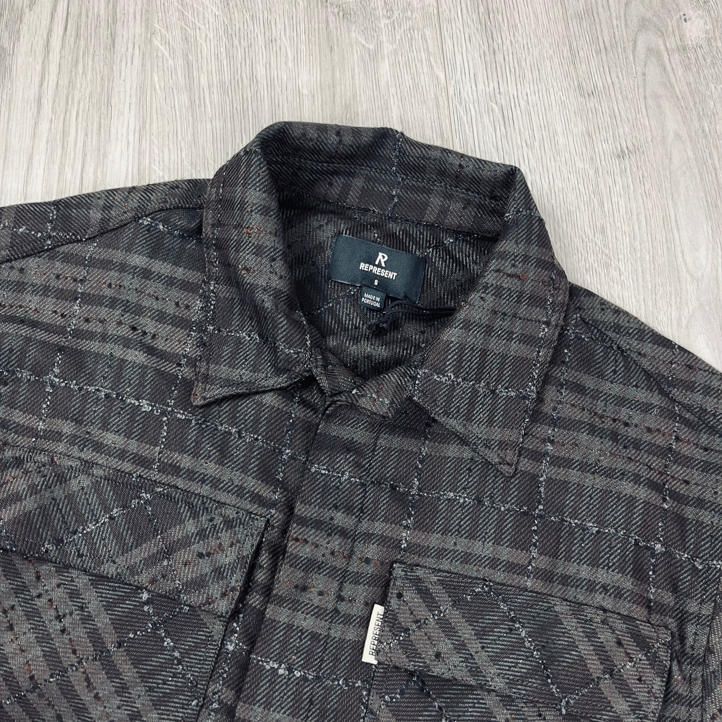 Represent Flannel Shirt - Coffee