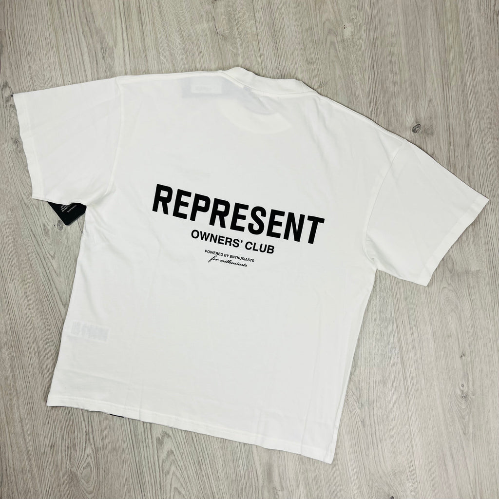 Represent 'Owners Club' T-Shirt - Flat White