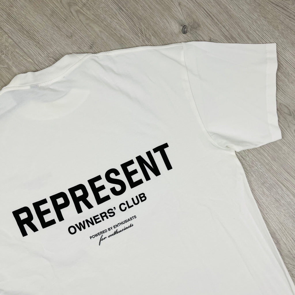 Represent 'Owners Club' T-Shirt - Flat White