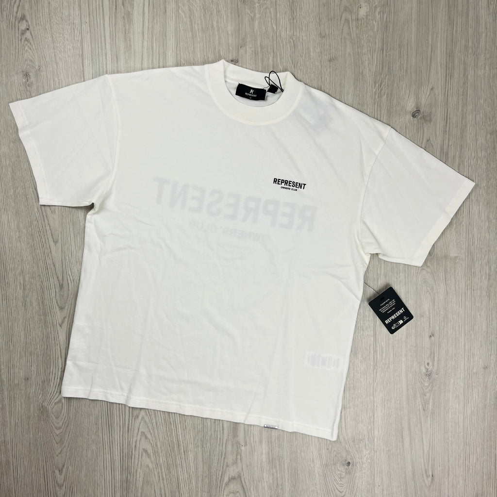 Represent 'Owners Club' T-Shirt - Flat White