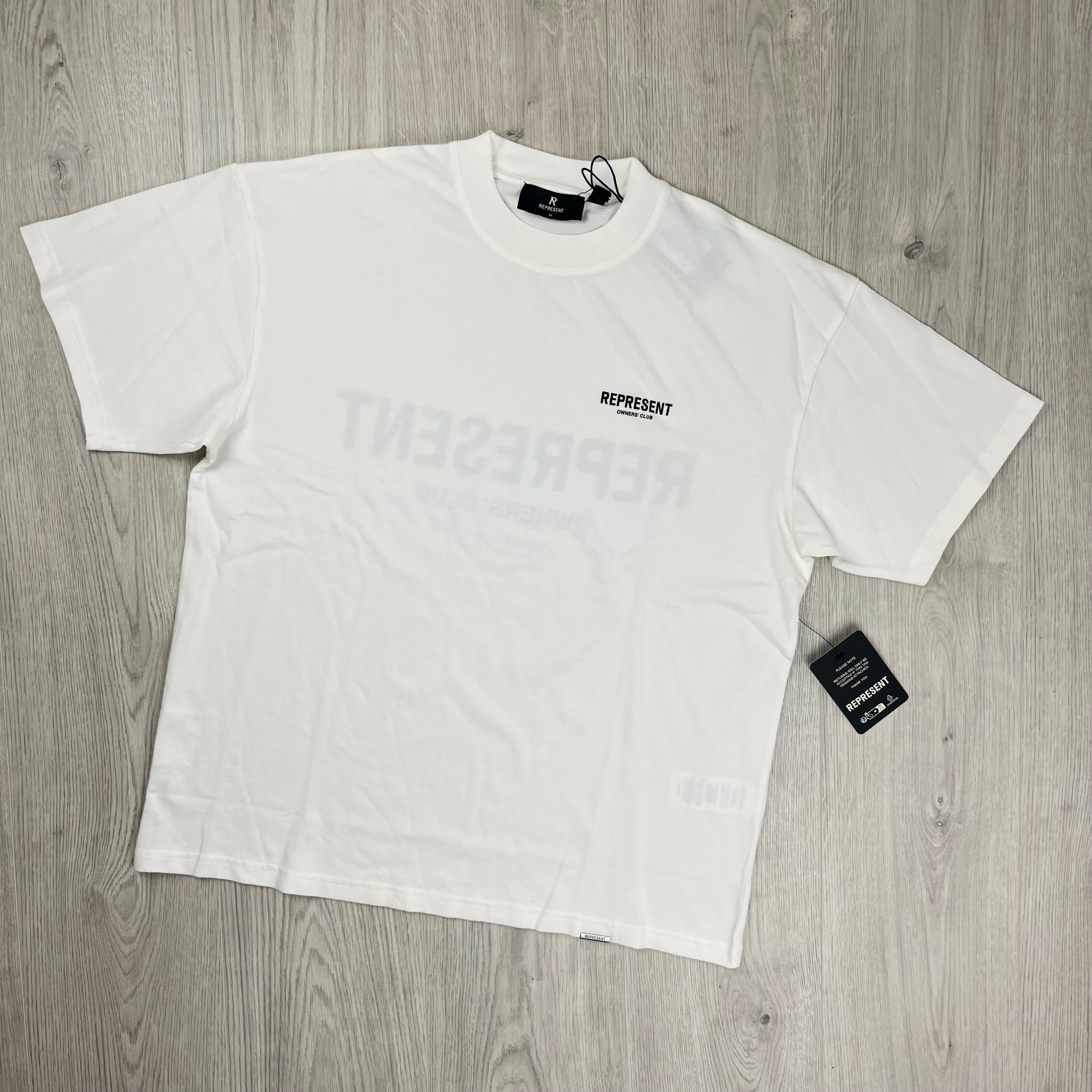 Represent 'Owners Club' T-Shirt - Flat White