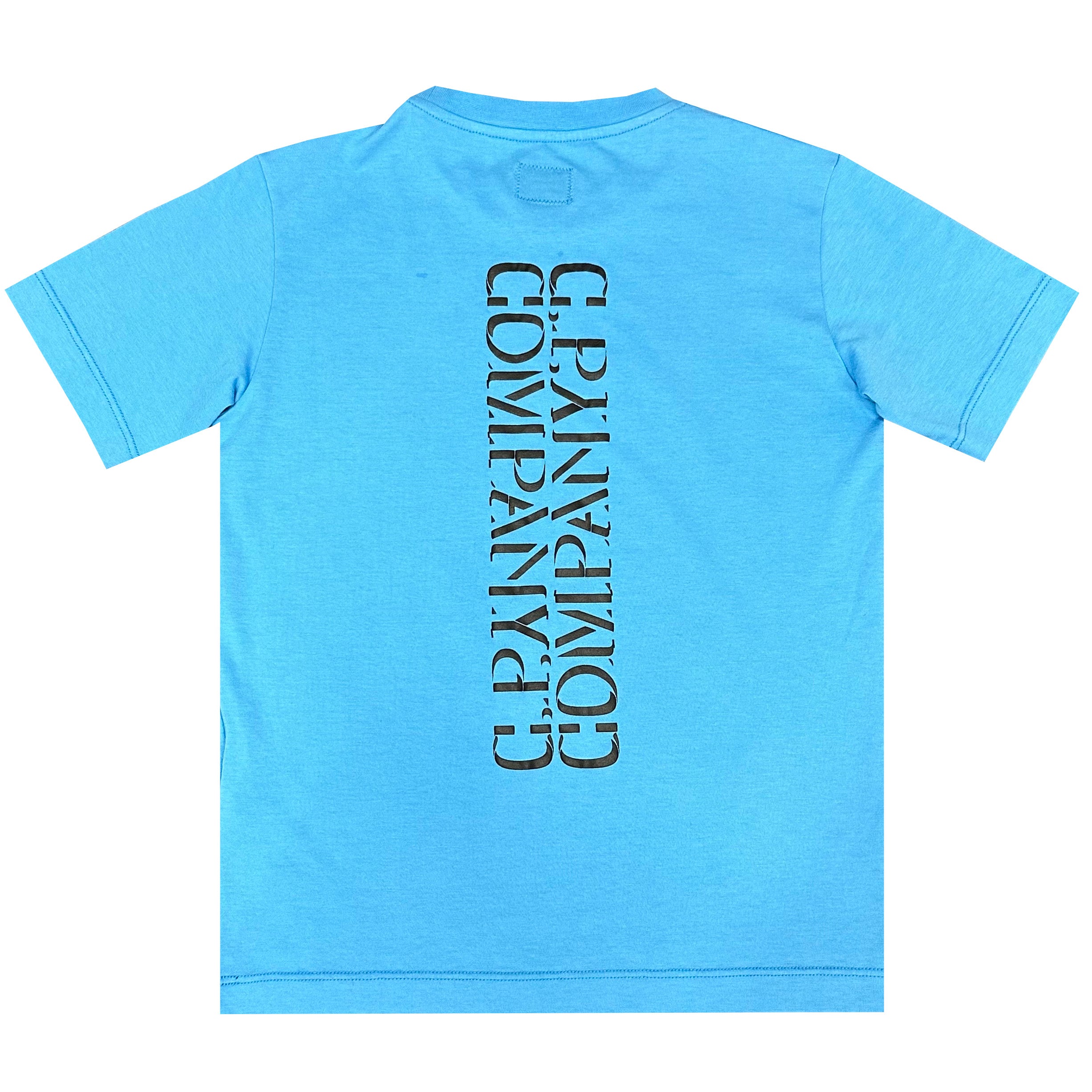 Kids CP Company Mirrored Logo T-Shirt