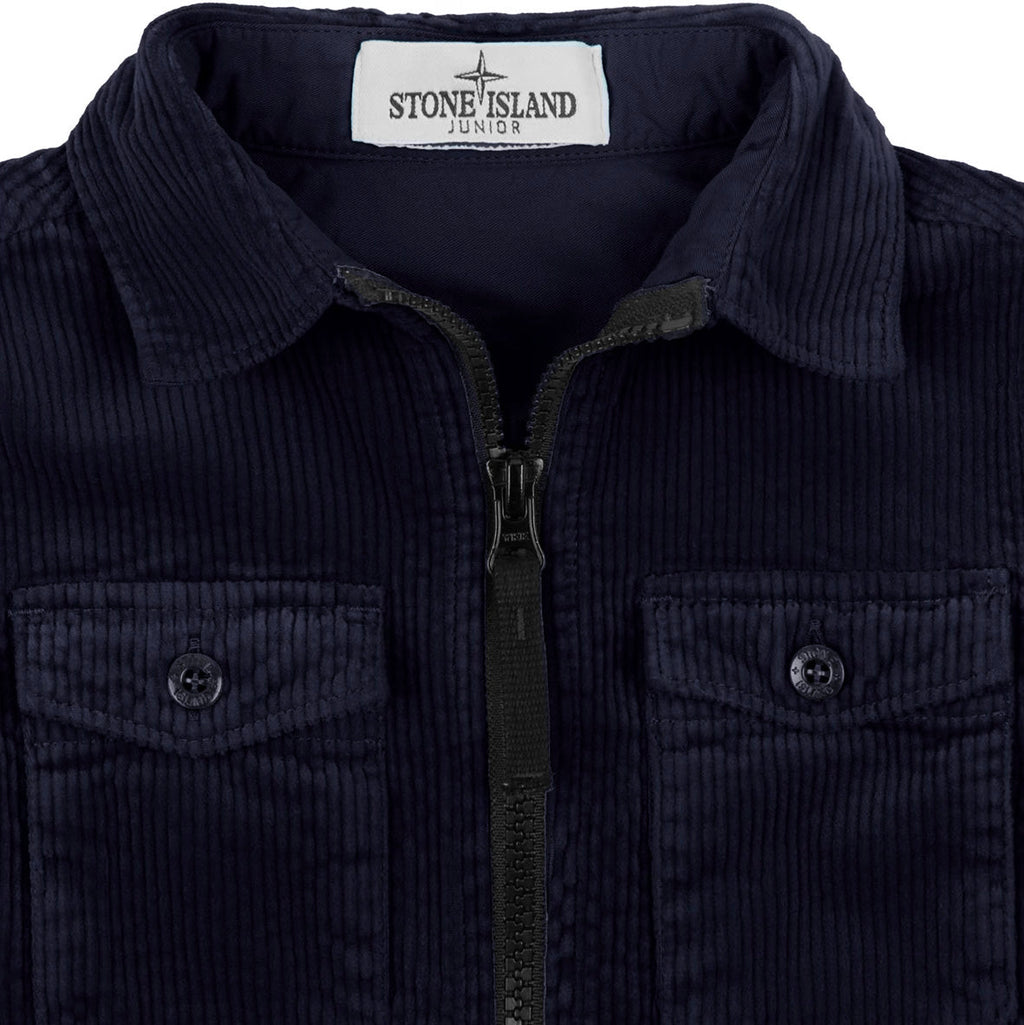 Stone Island Junior Corduroy Overshirt