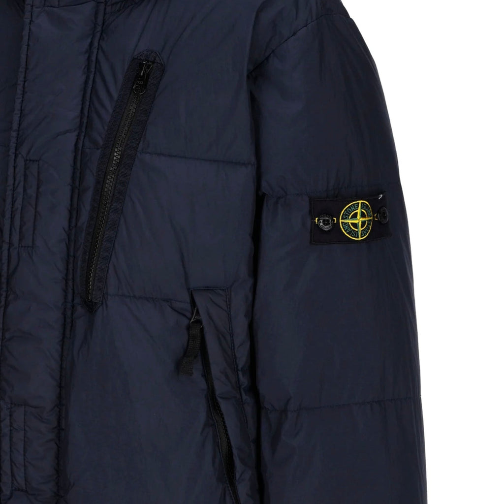 Stone Island Junior Garment Dyed Down Parka