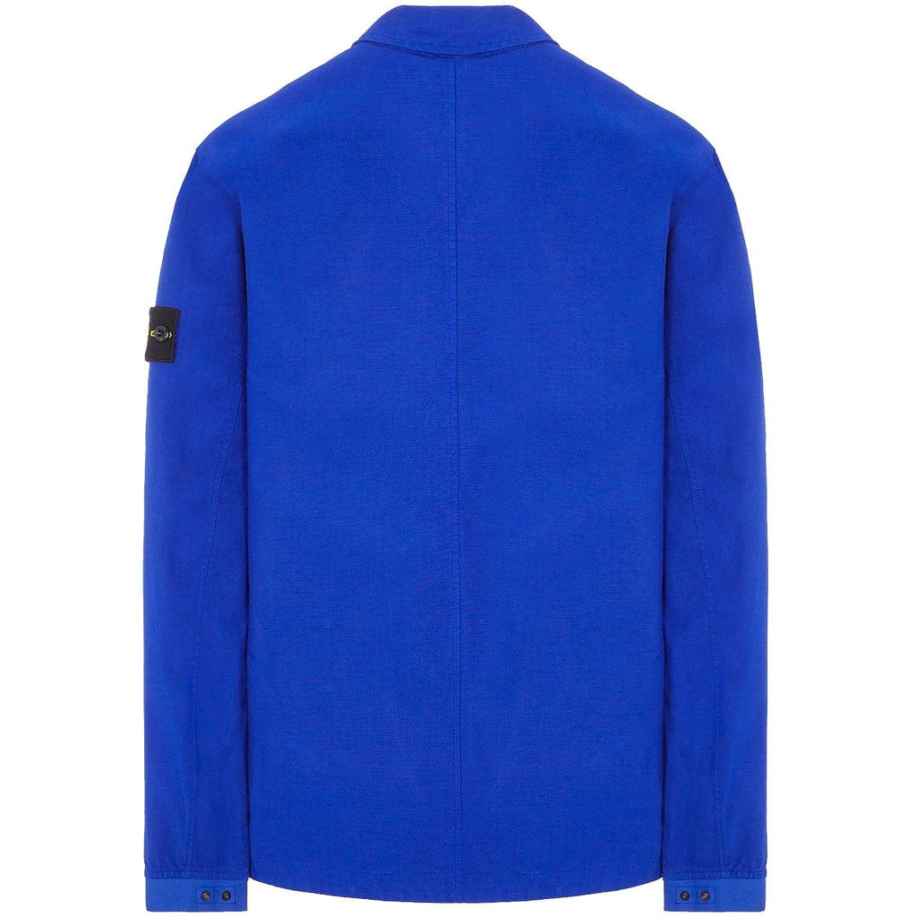 Stone Island Ripstop Cotton Zipped Overshirt