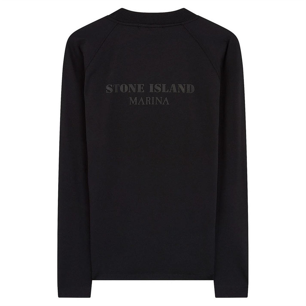 Stone Island Black Marina Long Sleeve T-Shirt