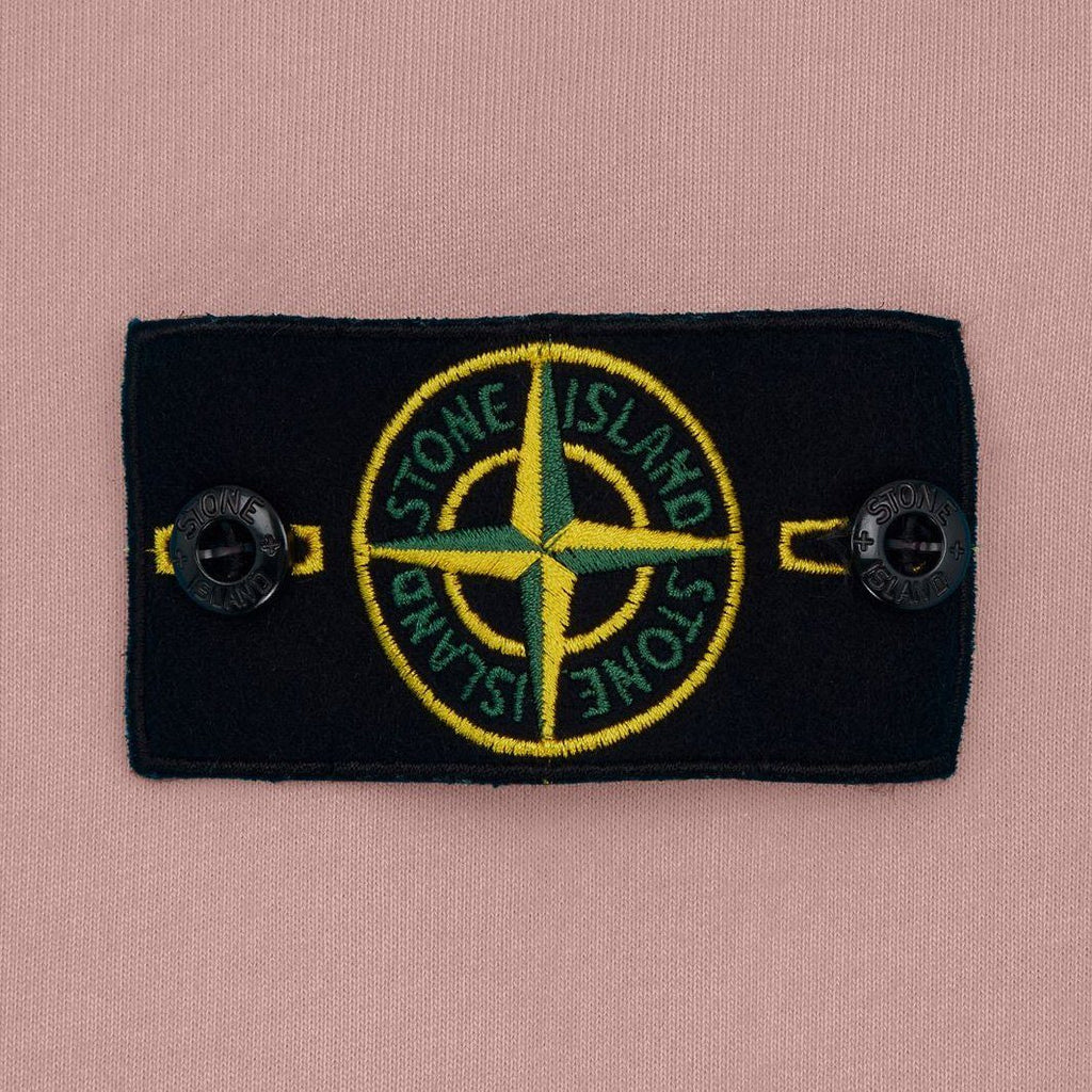 Stone Island Pink Crewneck Sweatshirt