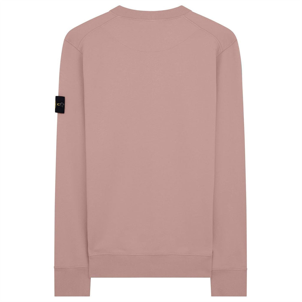 Stone Island Pink Crewneck Sweatshirt