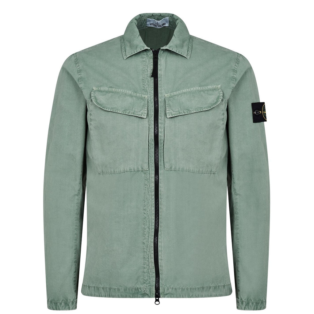 Stone Island Salvia Double Pocket Overshirt