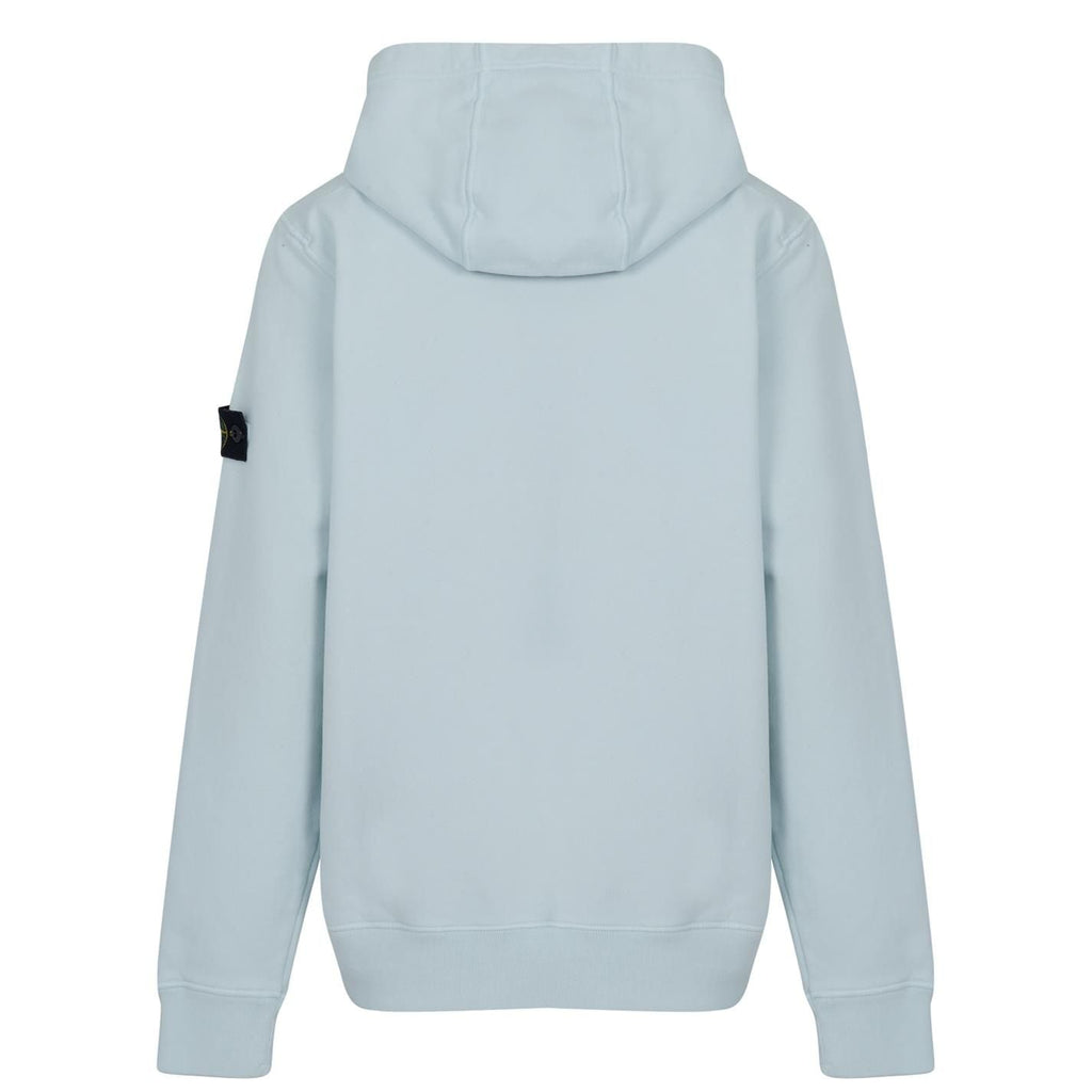 Stone Island Junior Sky Blue Hoodie