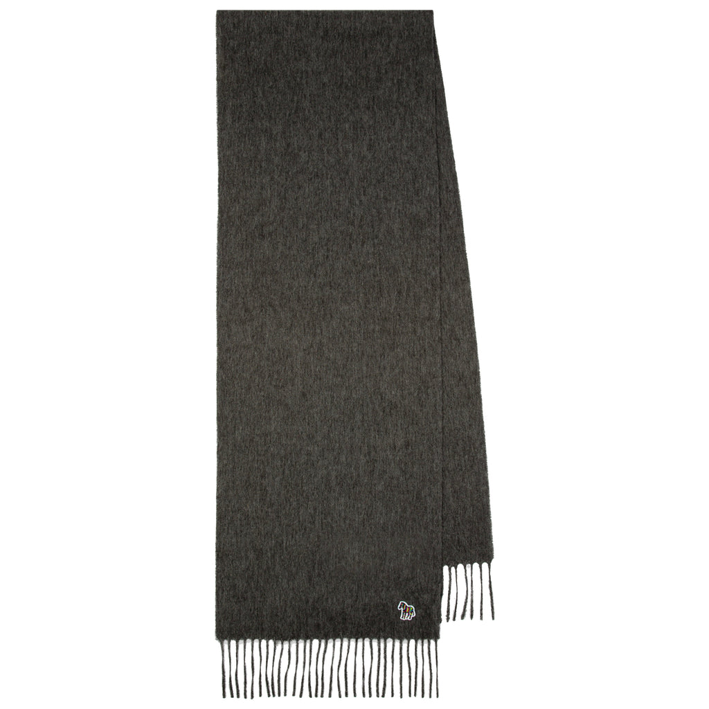 Paul Smith Grey Lambswool Scarf