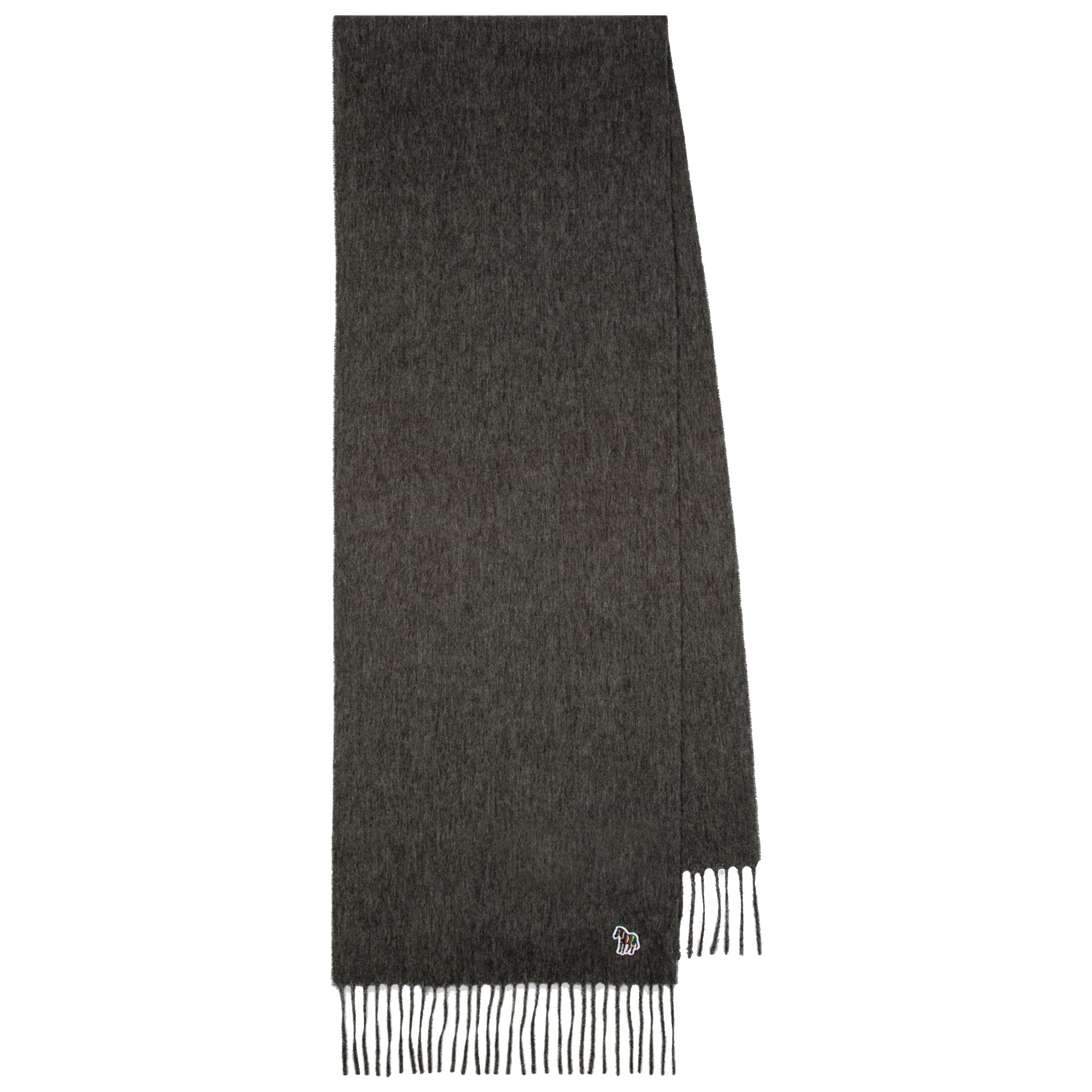 Paul Smith Grey Lambswool Scarf