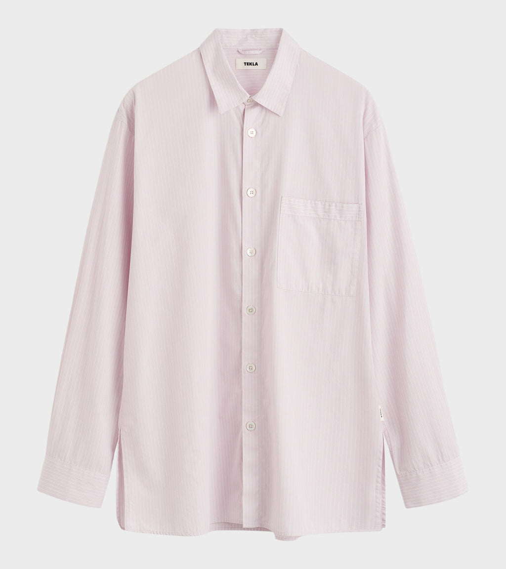 Pyjamas Relaxed Long Shirt Rosa Stripes