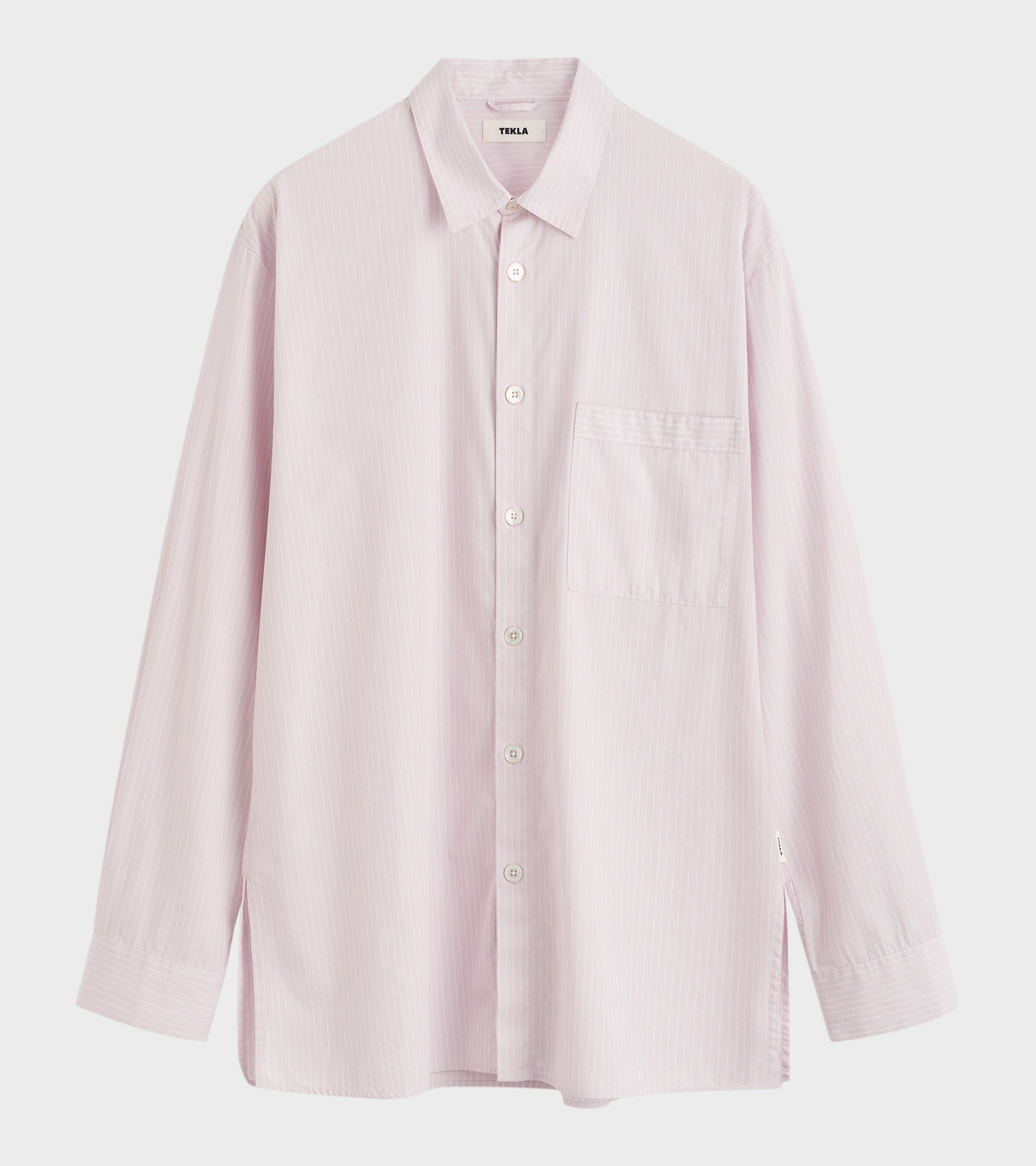 Pyjamas Relaxed Long Shirt Rosa Stripes