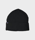 Fishermans Rolled Beanie Black