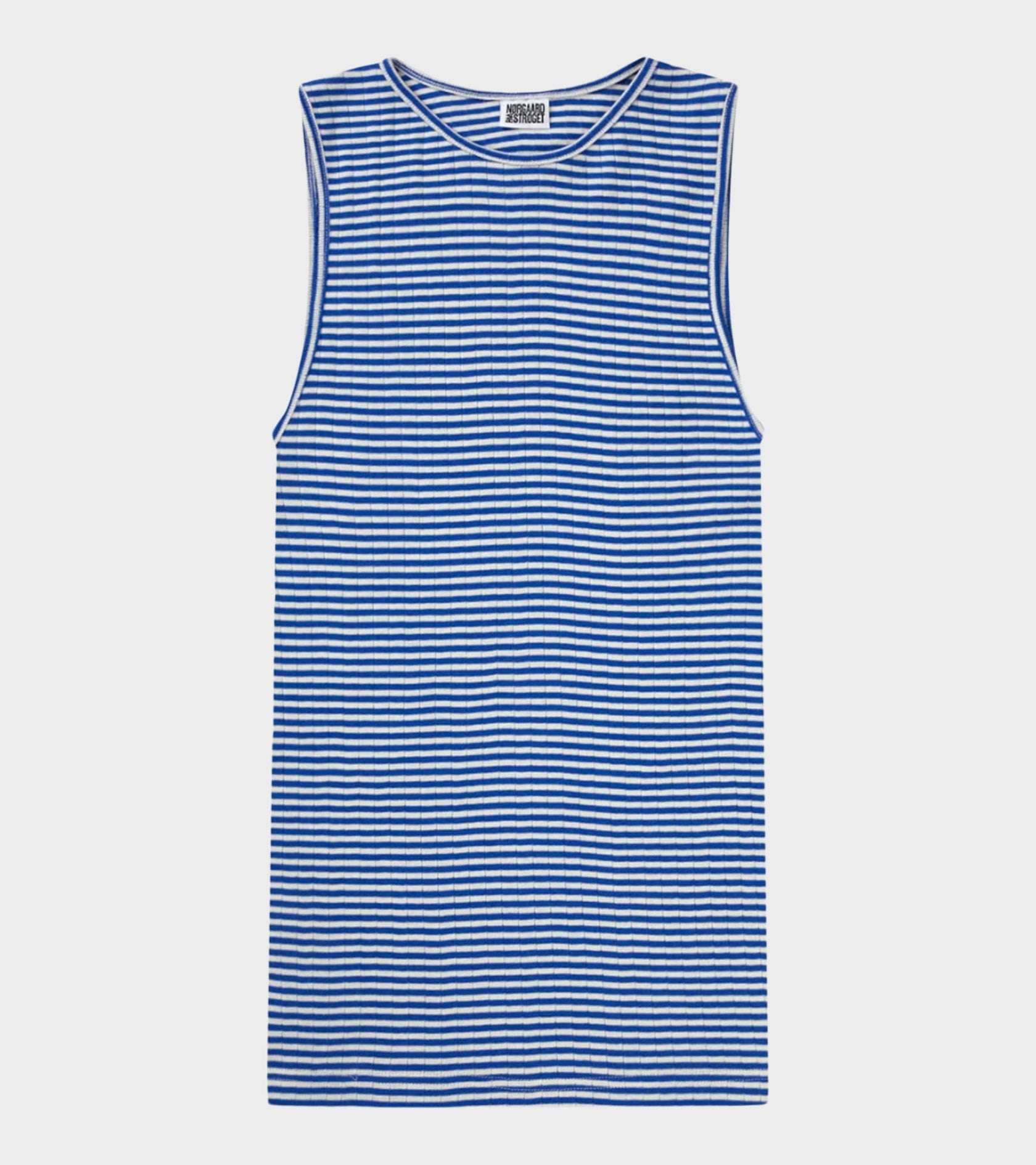 101 Tank Top Cobalt Blue/Ecru