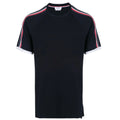 Thom Browne Navy Pique Tape T Shirt