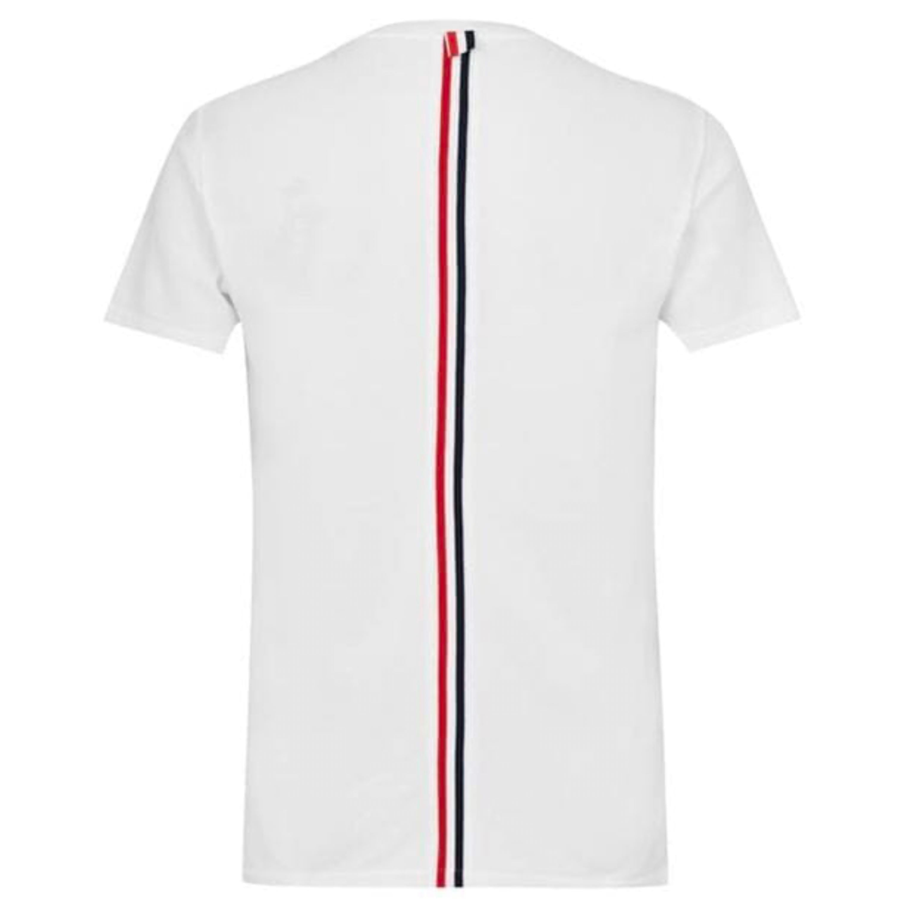 Thom Browne White Relaxed Fit T-Shirt
