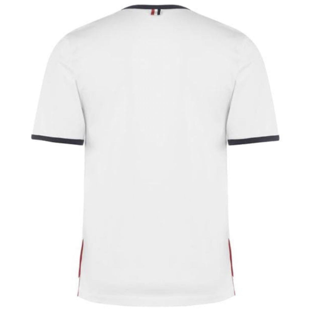 Thom Browne White Ringer T-shirt
