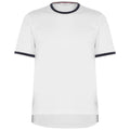 Thom Browne White Ringer T-shirt