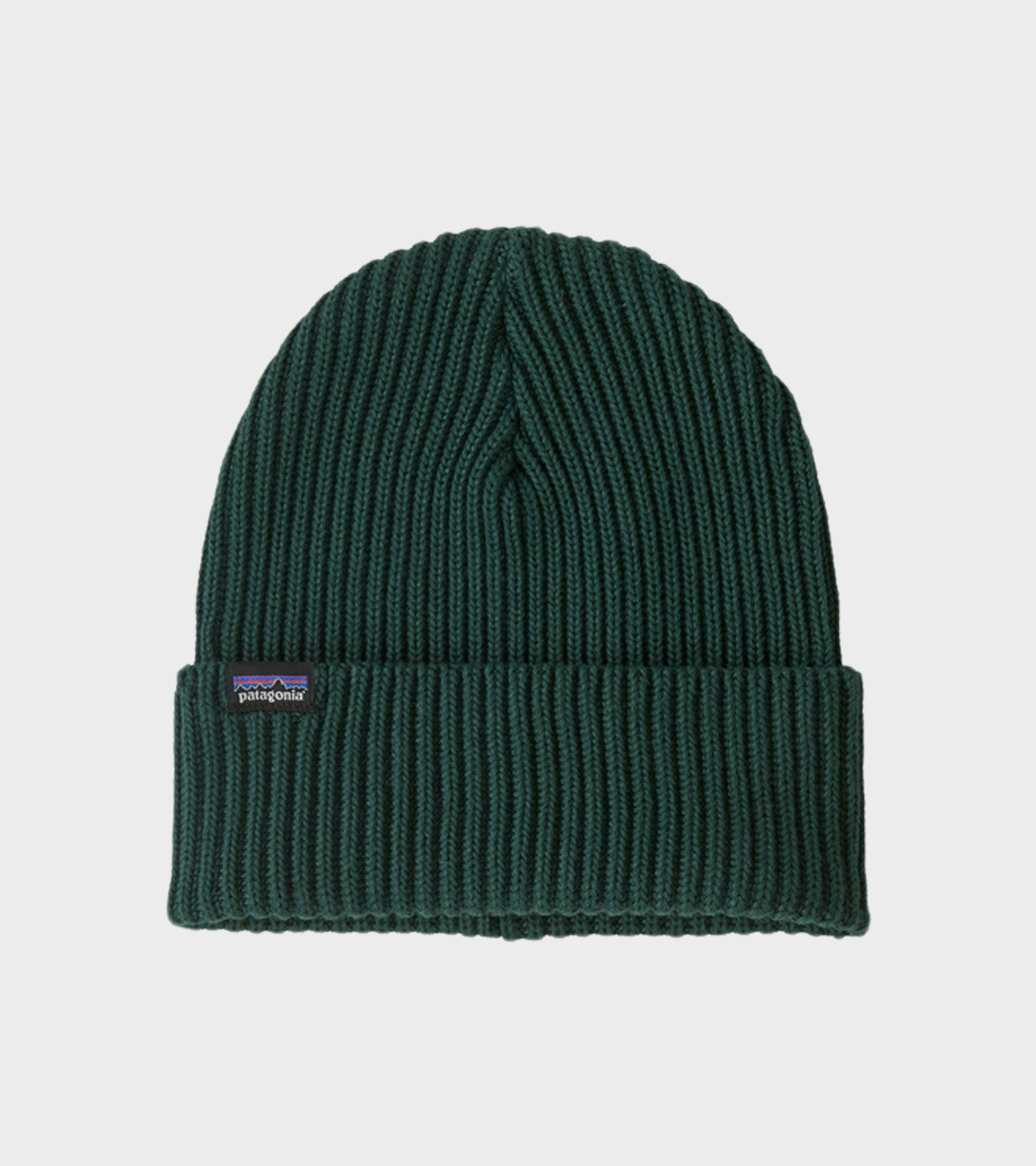 Fishermans Rolled Beanie Cascade Green