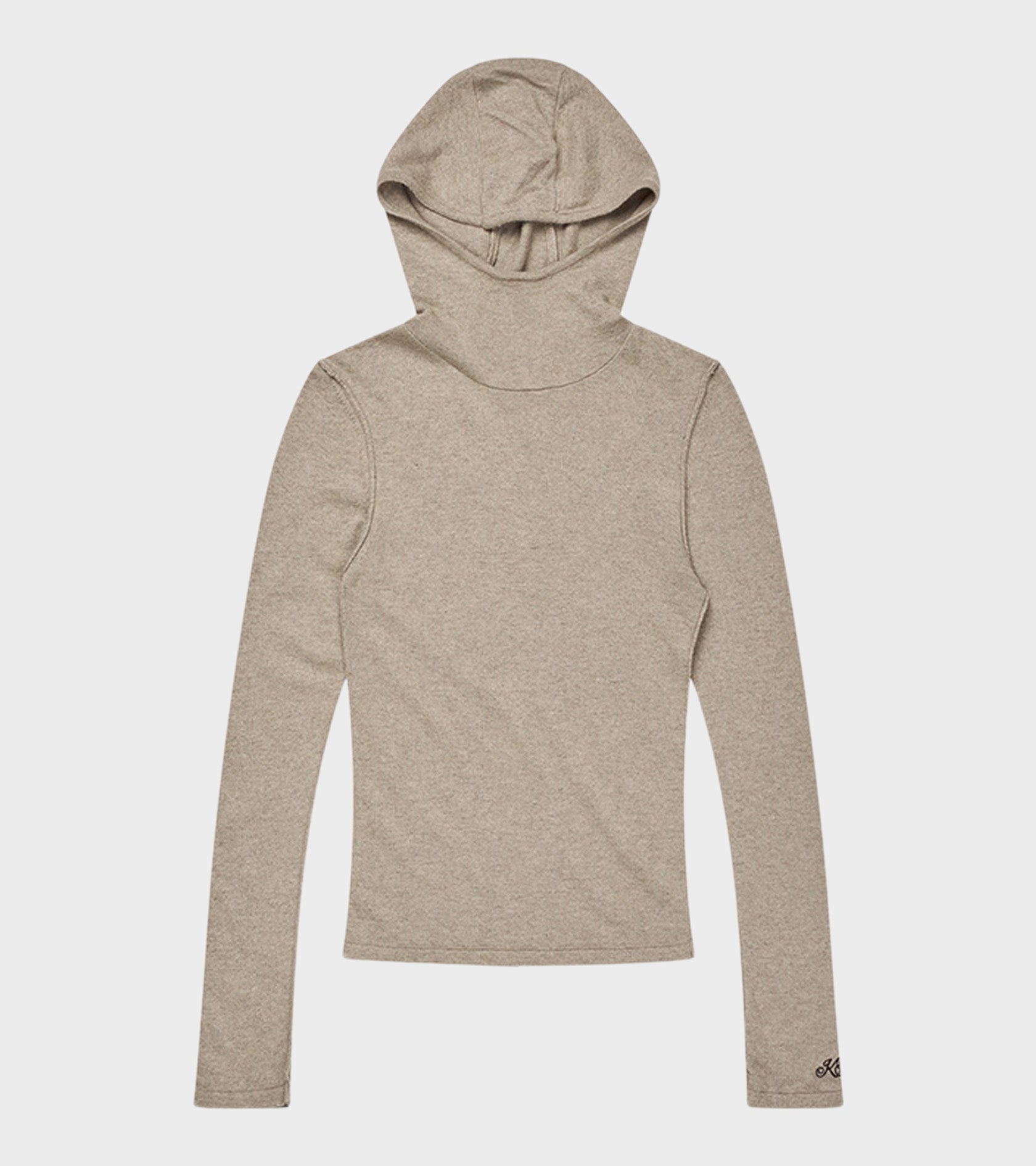 Vitus Dense Hoodie Beige Melange