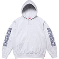Supreme Grey Logo Hoodie