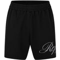 Represent Black Logo Mesh Shorts