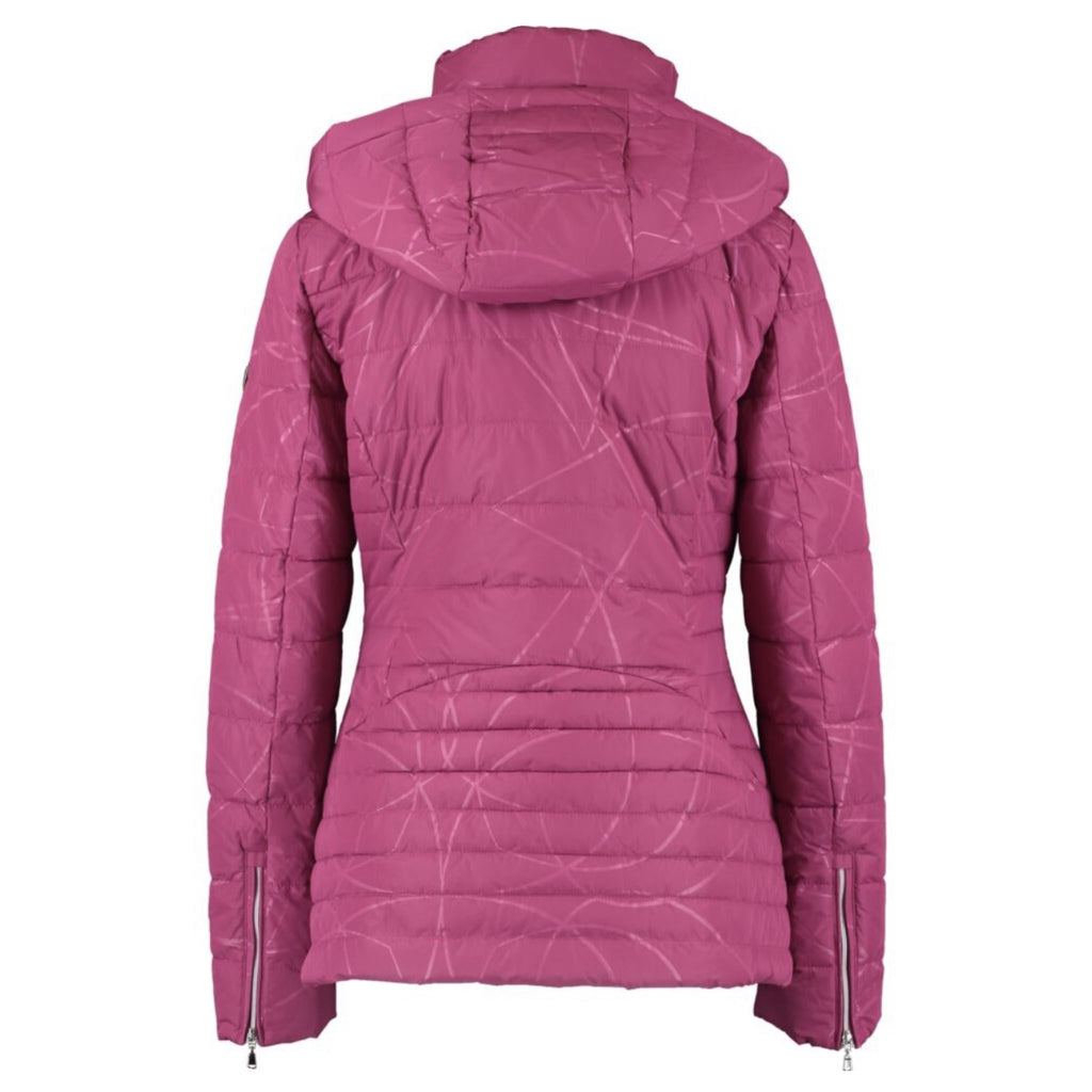 Womens Georgio Armani EA7 Pink Down Jacket
