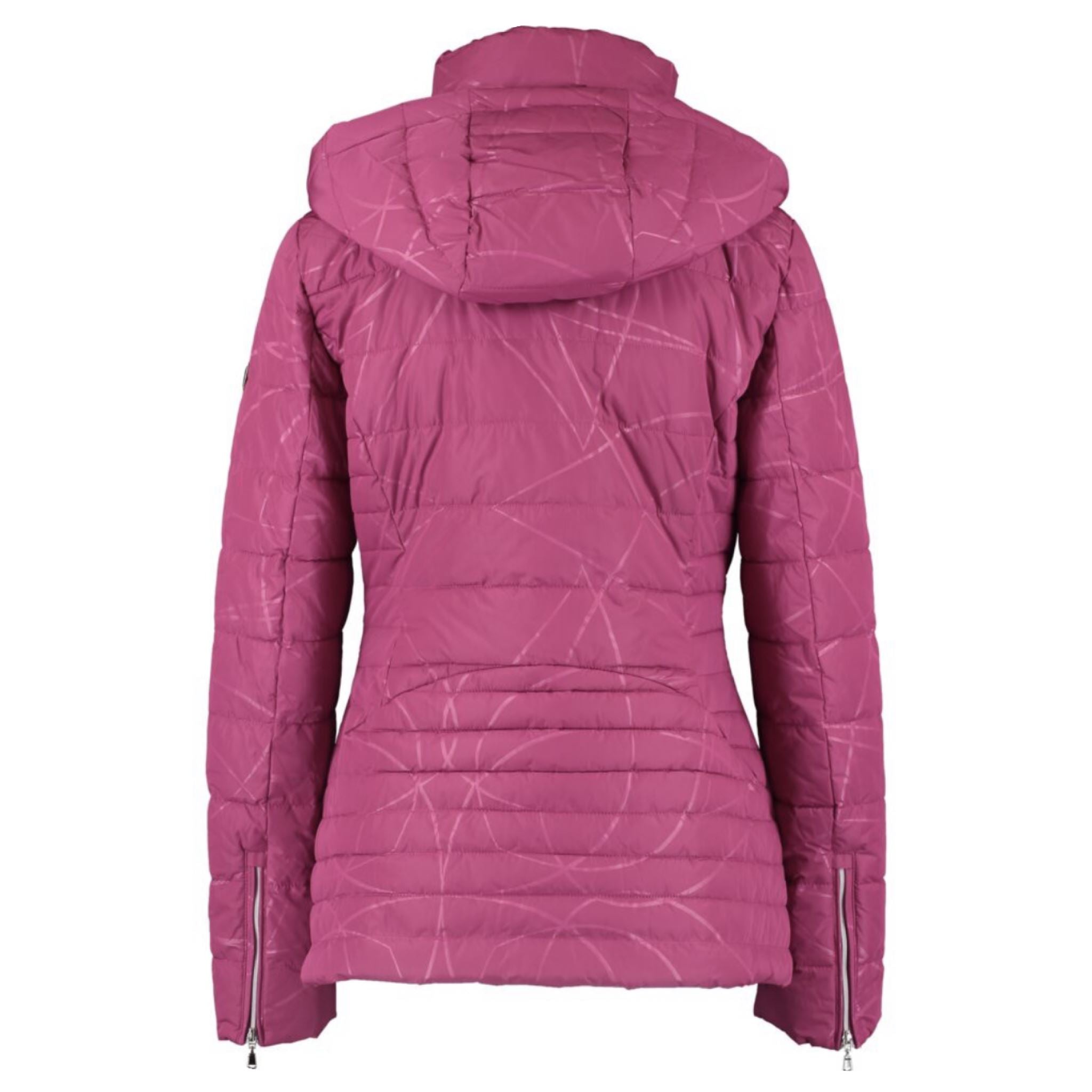 Womens Georgio Armani EA7 Pink Down Jacket