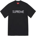Supreme Black Embroidered Logo T-Shirt